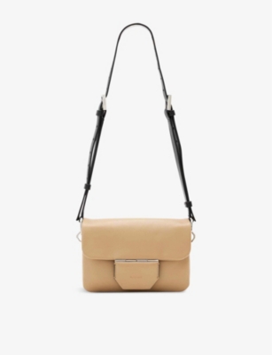 ALLSAINTS: Jupiter Leather Cross-Body Bag