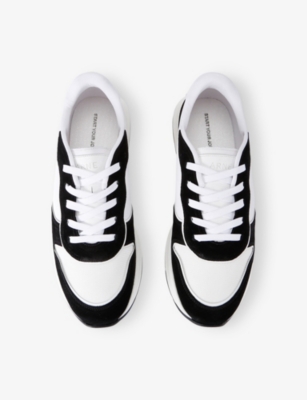 ARNE: Hybrid Runner Leather Low-Top Trainers