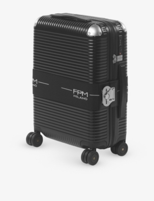 FPM - FABBRICA PELLETTERIE MILANO: Bank Spinner aluminium suitcase 55cm
