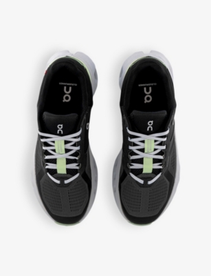On-running Womens Cloudrunner 2 Cushioned-sole Mesh Low-top Trainers Shadown Lima F In Shadown Lima F