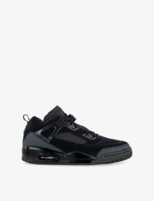 JORDAN: Spizike Low Leather Trainers