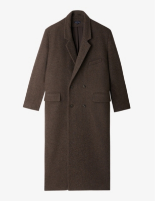 SOEUR: Coligny relaxed-fit double-breasted wool-blend tailored coat