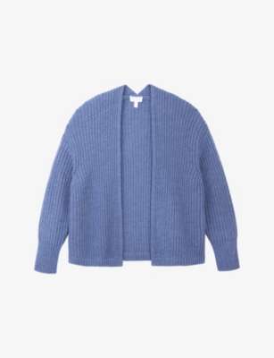 THE WHITE COMPANY: Ribbed Knitted Wool-Blend Cardigan