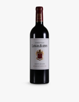 BORDEAUX: Château Langoa Barton Saint-Julien Grand Cru Classé red wine 2018 750ml