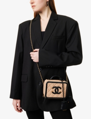 RESELFRIDGES: Pre-Loved Chanel Filigree Leather Case