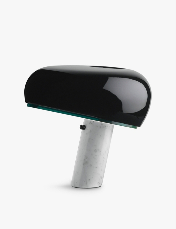 Snoopy Touch metal and marble table lamp 36.9cm