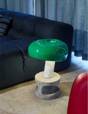 FLOS: Snoopy Touch metal and marble table lamp 36.9cm