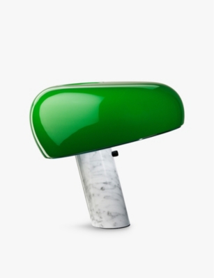 FLOS: Snoopy Touch metal and marble table lamp 36.9cm