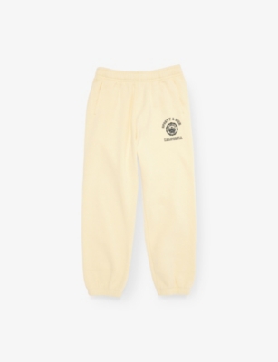 SPORTY & RICH: California Emblem Cotton-Blend Jogging Bottoms 2-14 Years