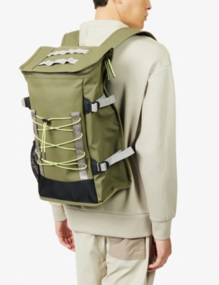 Rains Mens Marsh Trail Mountaineer Shell Backpack In Green