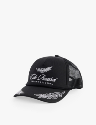 Mens Cole Buxton International Racing Embroidered Branding Cotton-Blend Cap