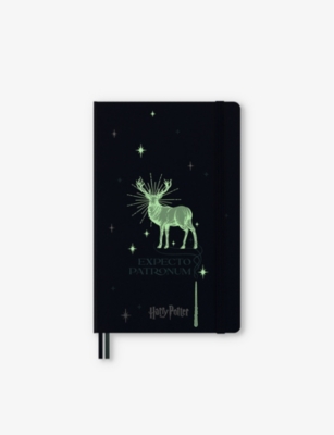 MOLESKINE: Wizarding World Happy Potter Expecto Patronum large notebook 21cm x 13cm