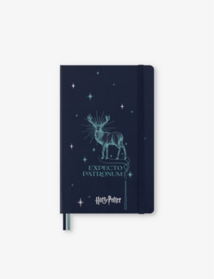 MOLESKINE: Wizarding World Happy Potter Expecto Patronum large notebook 21cm x 13cm