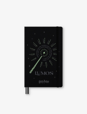 MOLESKINE: Wizarding World Harry Potter Lumos large notebook 21cm x 13cm