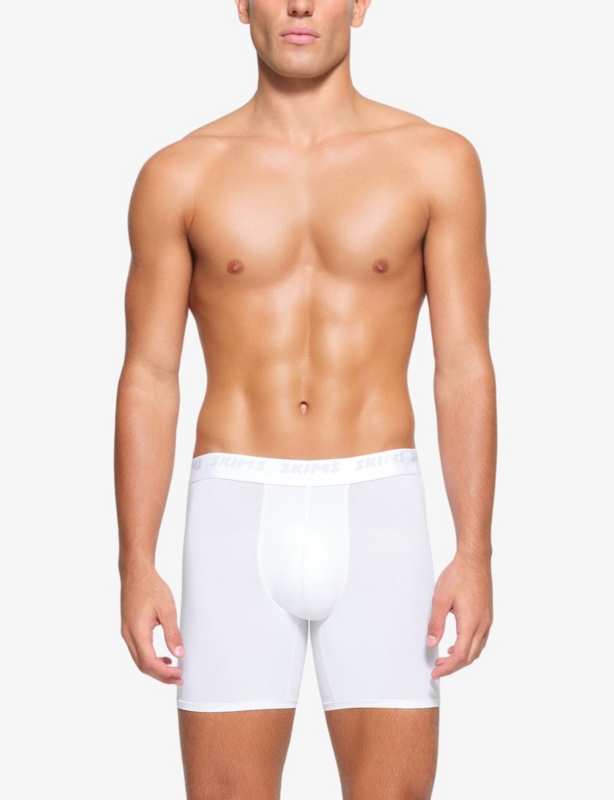 Branded-waistband 5in pack of three stretch-modal boxer briefs