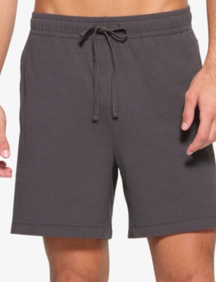 SKIMS: Soft-knit relaxed-fit cotton-blend jersey shorts
