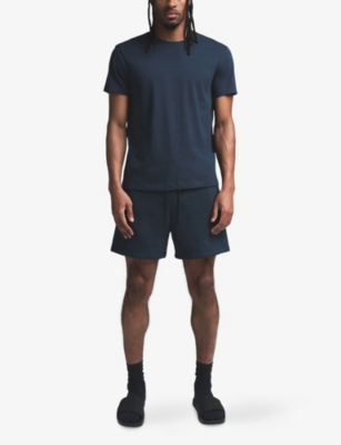 SKIMS: Soft-knit lounge relaxed-fit cotton-blend jersey shorts