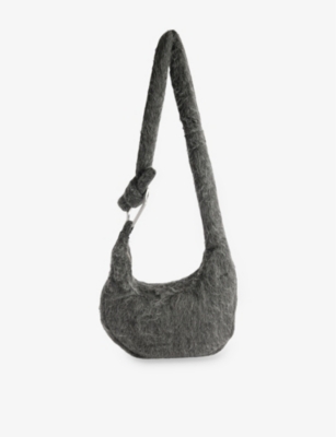 Heliot Emil Mens Black Attache Knitted Tote Bag