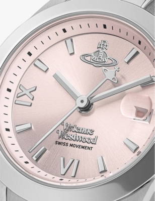 VV292PKSL Fenchurch stainless-steel quartz watch