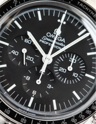 Pre-loved Chronograph Speedmaster stainless-steel automatic watch