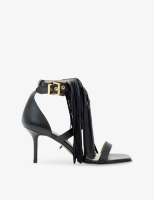 ALLSAINTS: Paola Leather Heeled Sandals