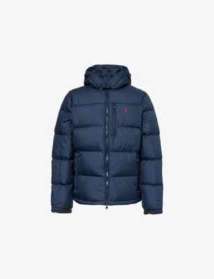 POLO RALPH LAUREN: Annual Core hooded regular-fit recycled-polyester-down jacket