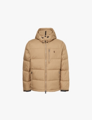 POLO RALPH LAUREN: Classics hooded regular-fit recycled-polyester-down jacket
