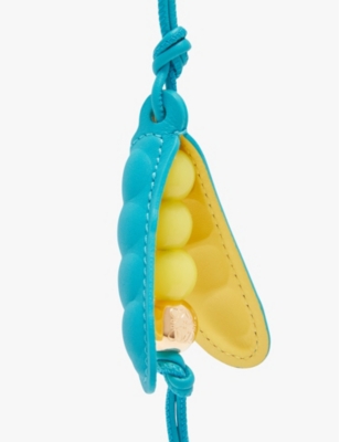 LOEWE: Pea Pod leather bag charm