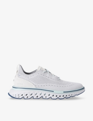COLE HAAN: 5 Zerogrand Stitchlite wingtip mesh low-top trainers