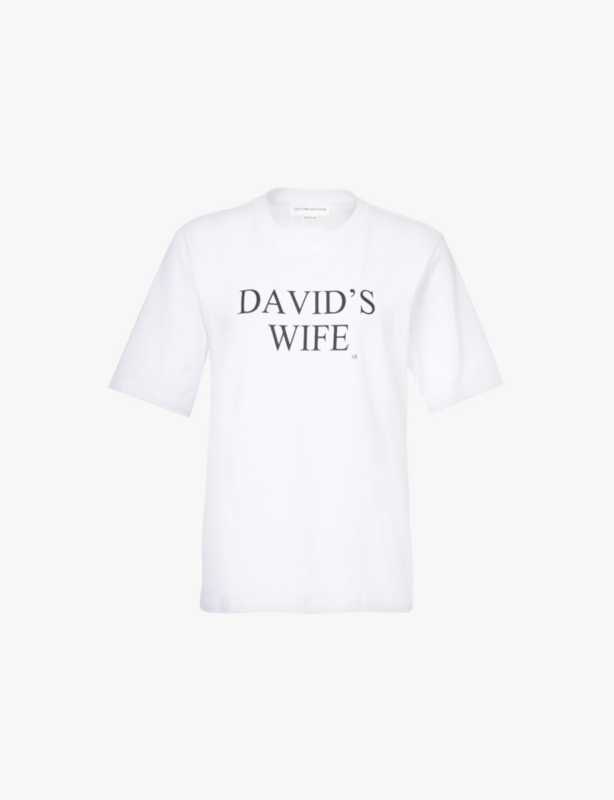 David's Wife short-sleeve cotton-jersey T-shirt