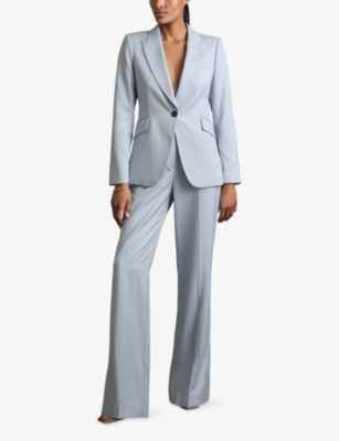 REISS: Millie peak-lapel woven blazer