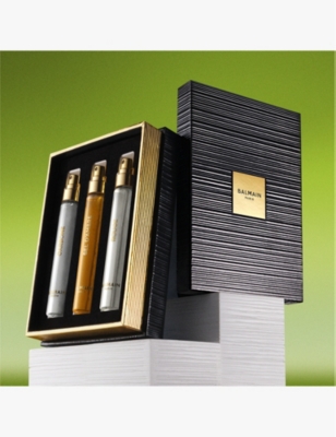 Balmain Womens Travel Spray Eau De Parfum Set 10ml