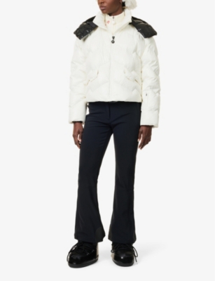 PERFECT MOMENT: Mountain Puffer shell-down ski jacket