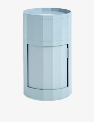 Hay Misty Blue Facet High Plastic Cabinet 66cm