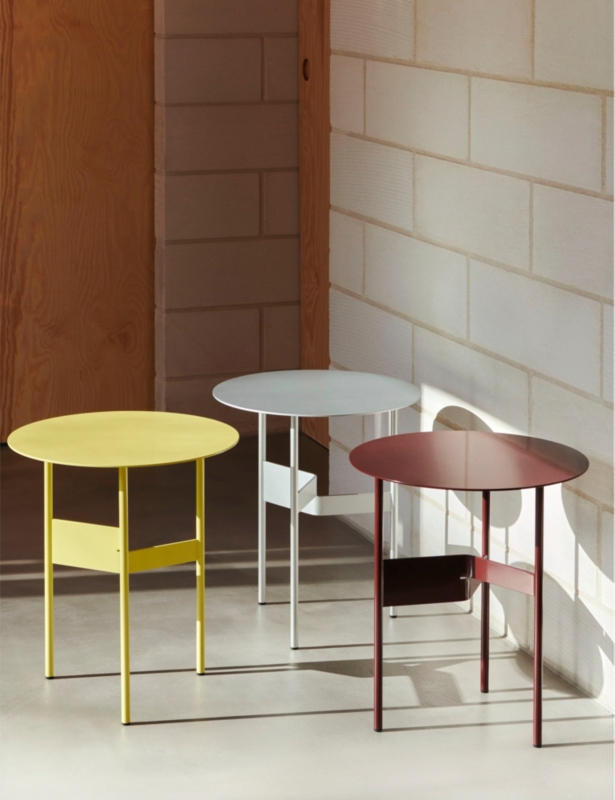 Shim coated-steel coffee table 51cm