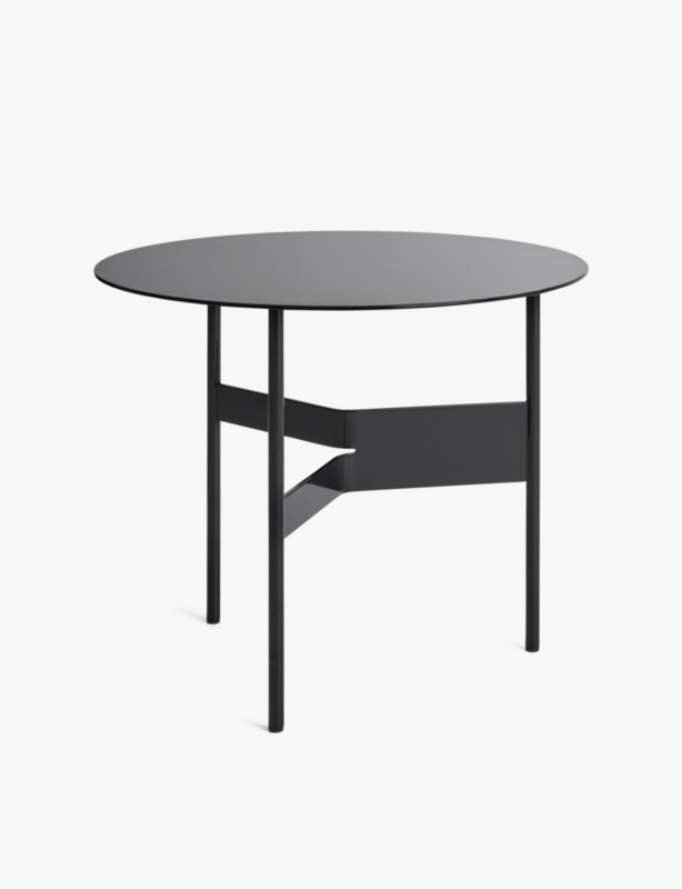 Shim coated-steel coffee table 51cm