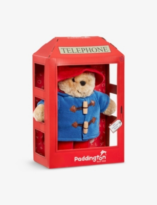 PADDINGTON BEAR: Phone Box Paddington soft toy 24.5cm