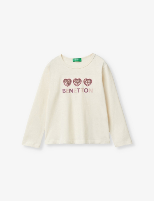Logo-Print Long-Sleeve Cotton T-Shirt 18 Months - 6 Years