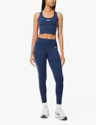 Sporty And Rich Runner Legging In Navy