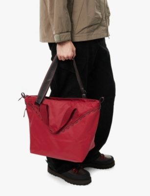 KLÄTTERMUSEN MENS BURNT RUSSET BOR 13L WOVEN TOTE BAG 