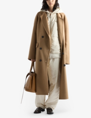 PRADA: Brand-plaque nylon jacket