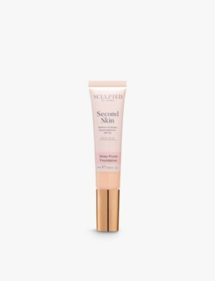 Sculpted By Aimee Fair Plus 2.5 Second Skin Dewy Foundation 32ml In Fair Plus 2.5