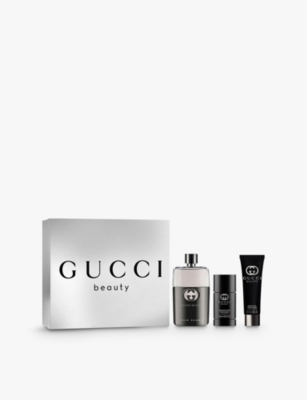 Gucci Guilty For Him Eau De Toilette Gift Set In White