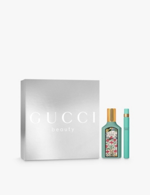 Gucci Womens Flora Gorgeous Jasmine Eau De Parfum Gift Set In White