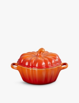 LE CREUSET: Stoneware Pumpkin mini casserole dish