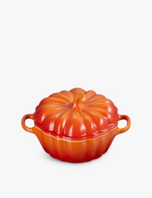 LE CREUSET: Stoneware Pumpkin mini casserole dish