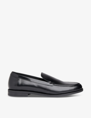 WHISTLES: Jovie slip-on flat leather loafers