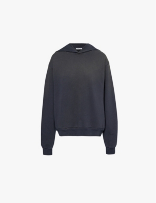 ACNE STUDIOS: Franziska logo-print cotton-blend hoody