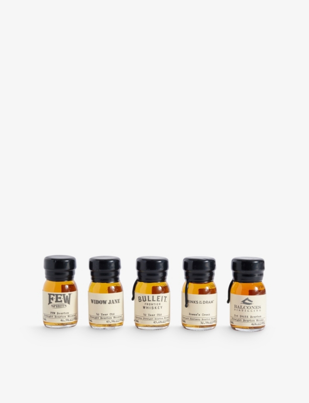 Bourbon whisky tasting set 5 x 30ml