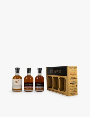 STARWARD: Trio single-malt whisky gift pack 3 x 200ml